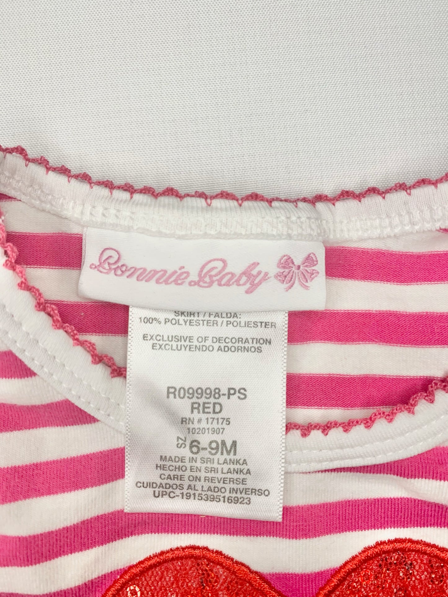 Sequence Heart Tutu Outfit - 6/9 Months