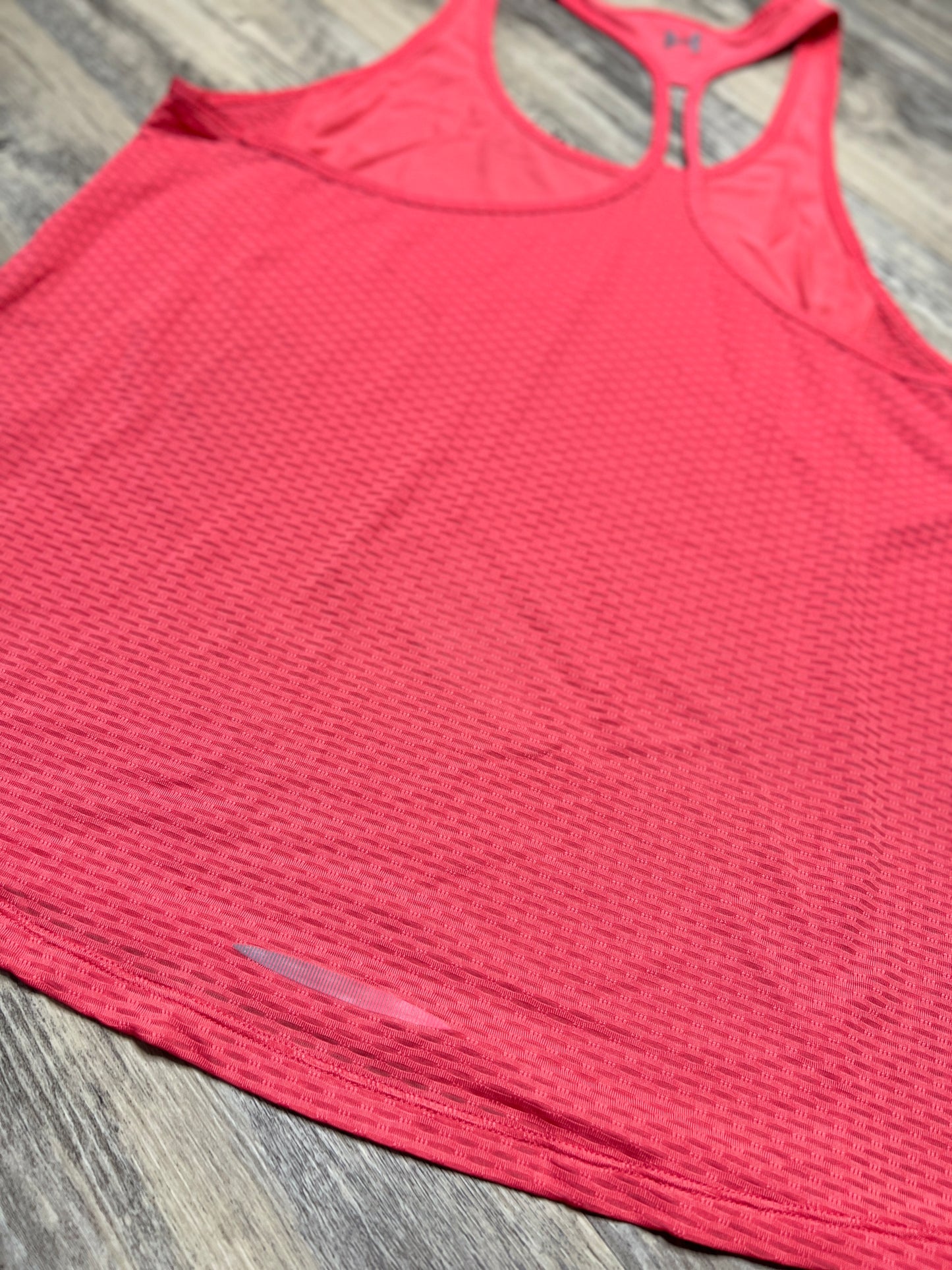 Under Armour Coral Mesh Back Tank - L