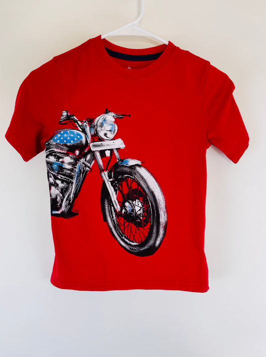 Stars & Stripes Motorcycle T Shirt - Youth M (8)