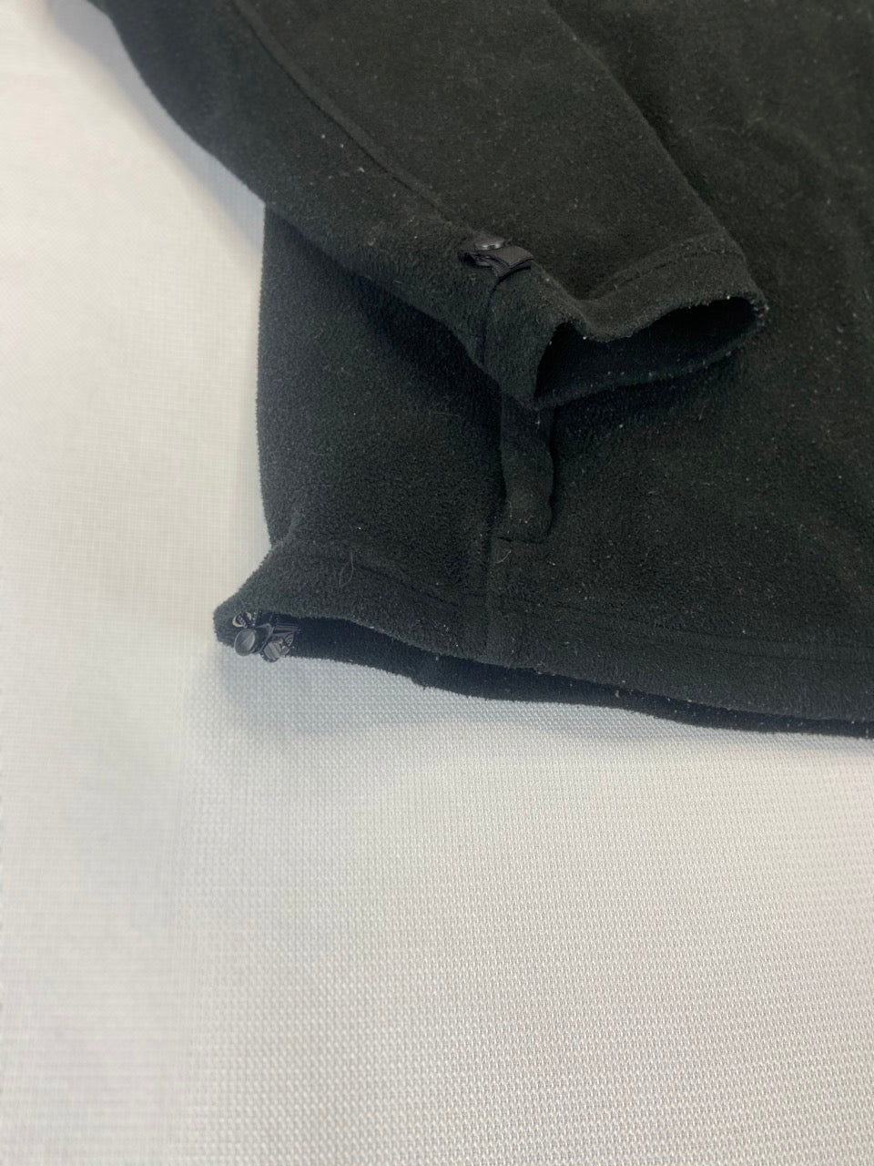 Black Zip Up North Face Jacket - XL