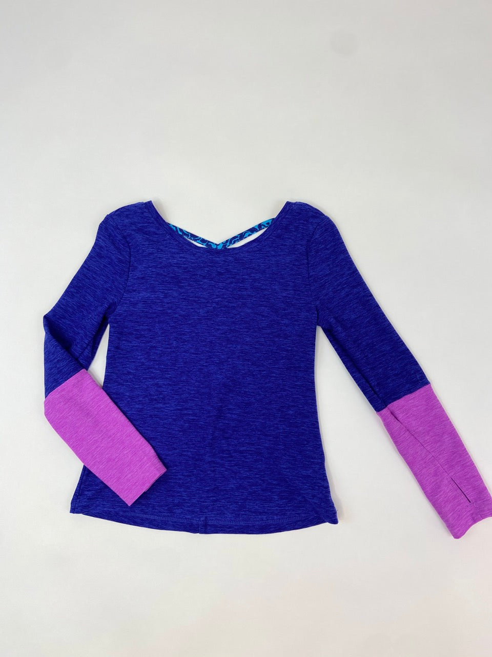 Go-Dry Crisscross Back Long Sleeve- XS (5)