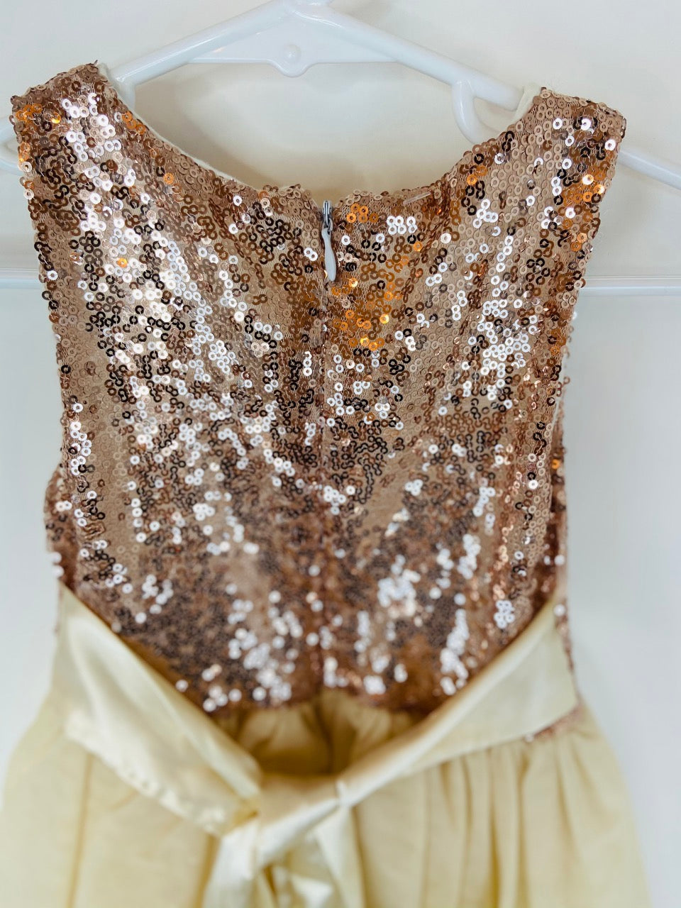 Rose Sequence Dress- XS (2T/3T)