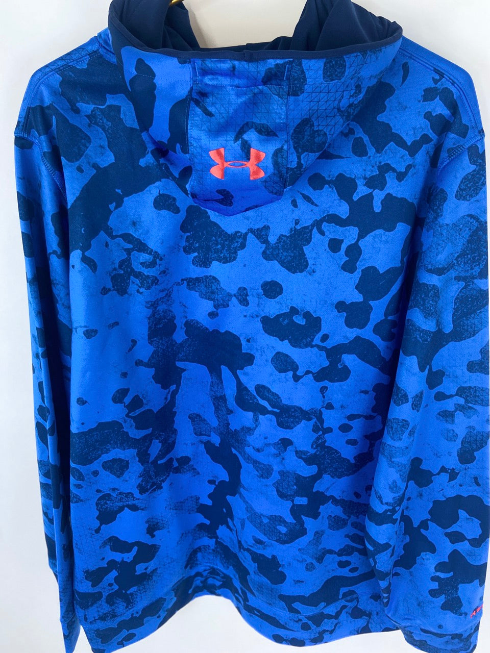 Blue Camo Under Armour Hoodie- XXL