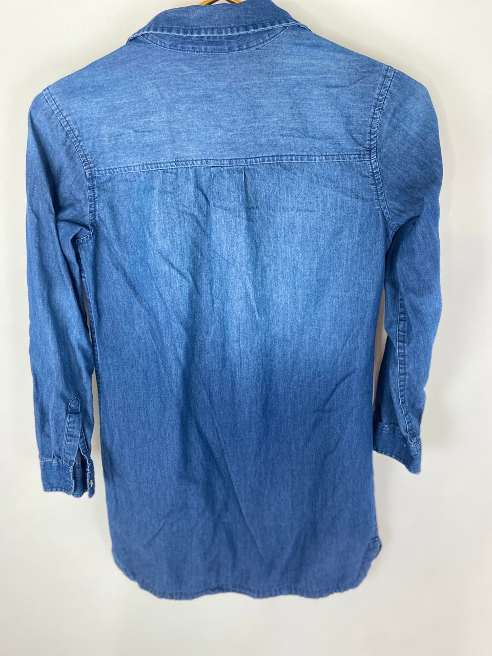 Knee Length Denim Dress- XS