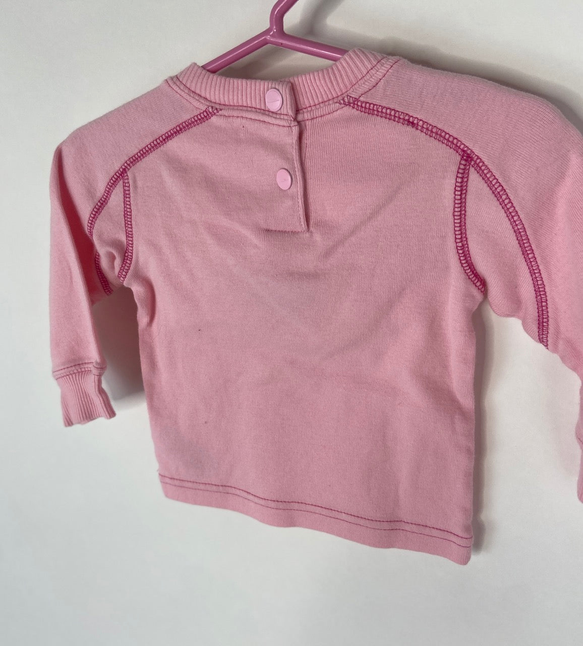 Pink Long Sleeve Nike Top- 9 Months