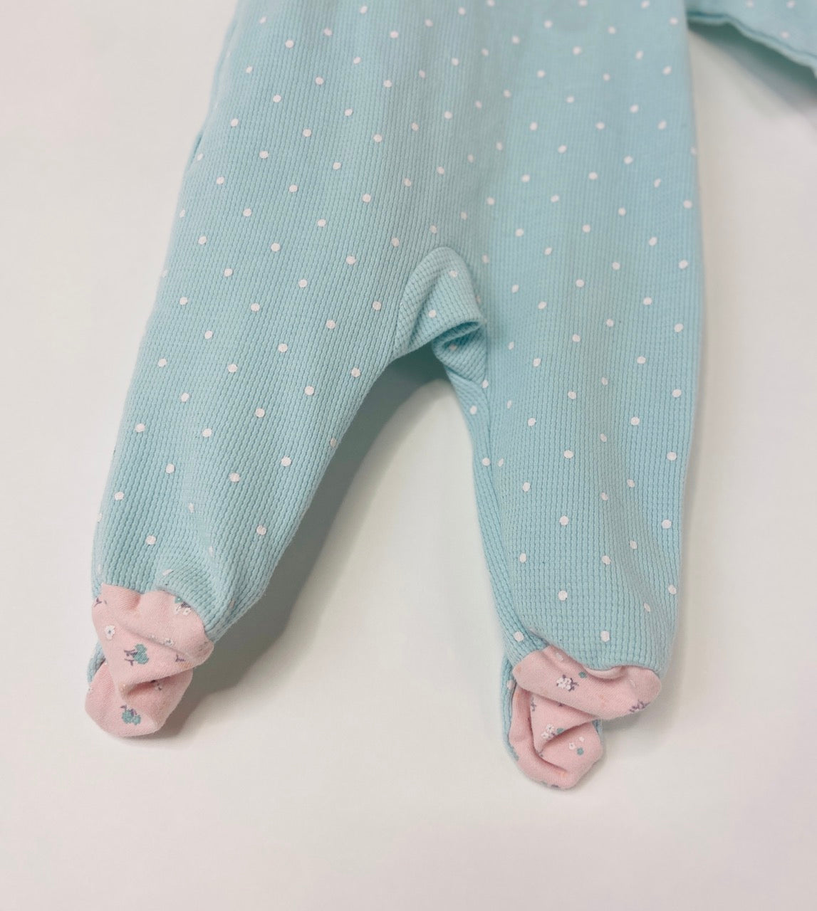 Pink Floral Elephant Sleeper- 3 Months