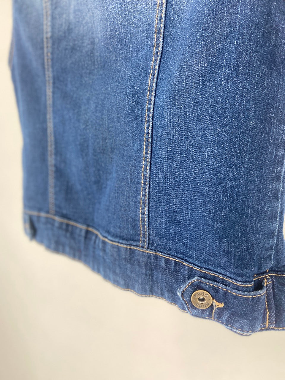 Distressed Denim Vest- Youth M and L