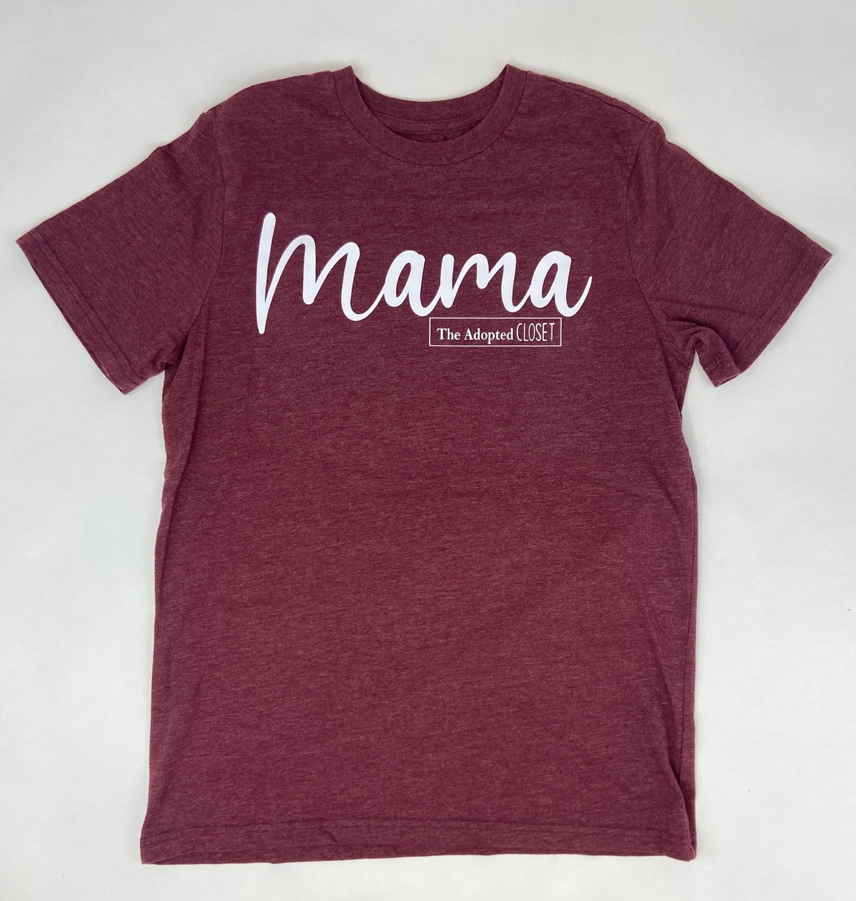 Burgundy MAMA Tee- S