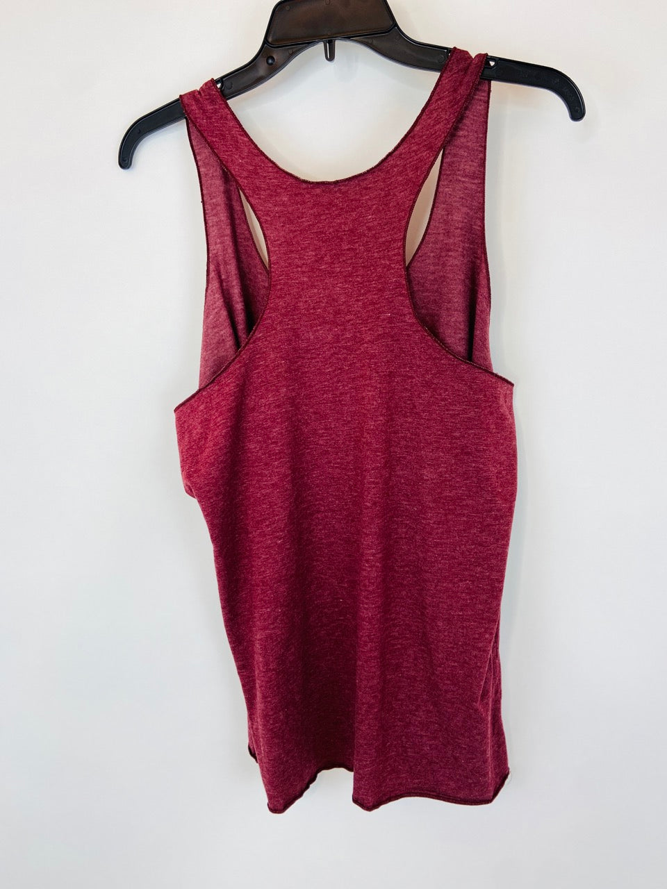 Resting Beach Face Razor Back Tank- L