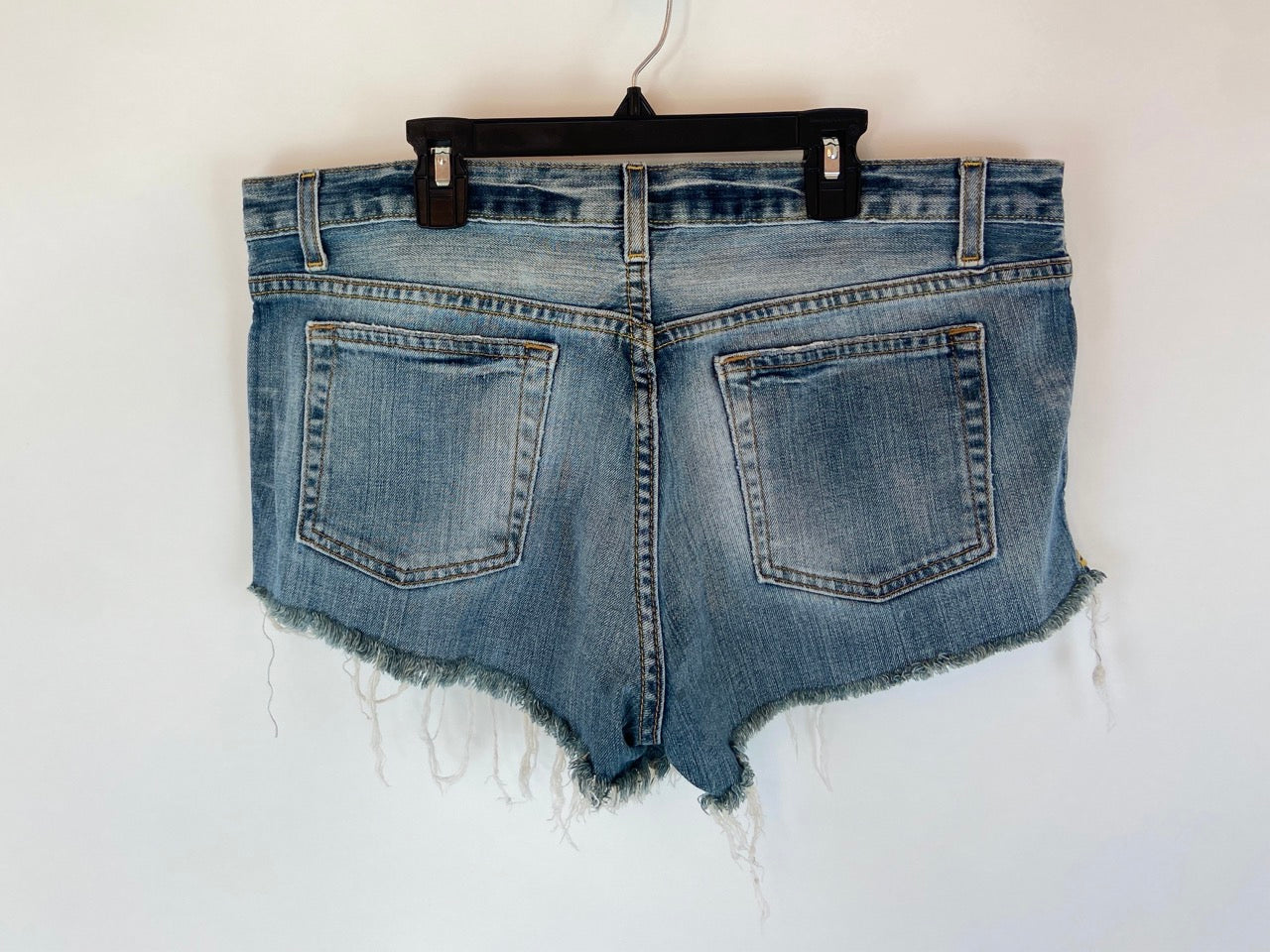 GAP Ultra Low Rise Stretch Denim Shorts- 10