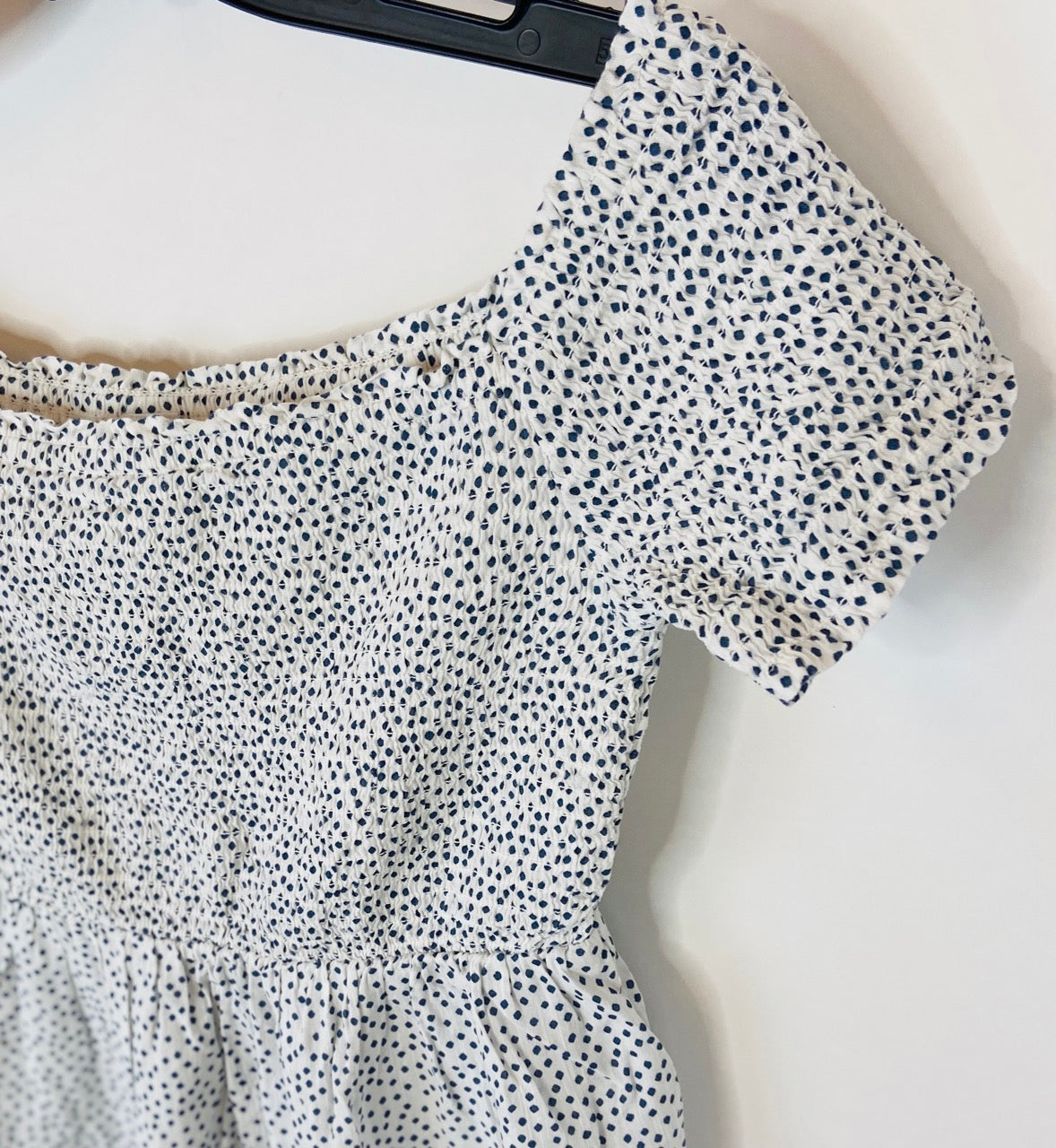 Old Navy Smocked Top Off-the-Shoulder Top- S