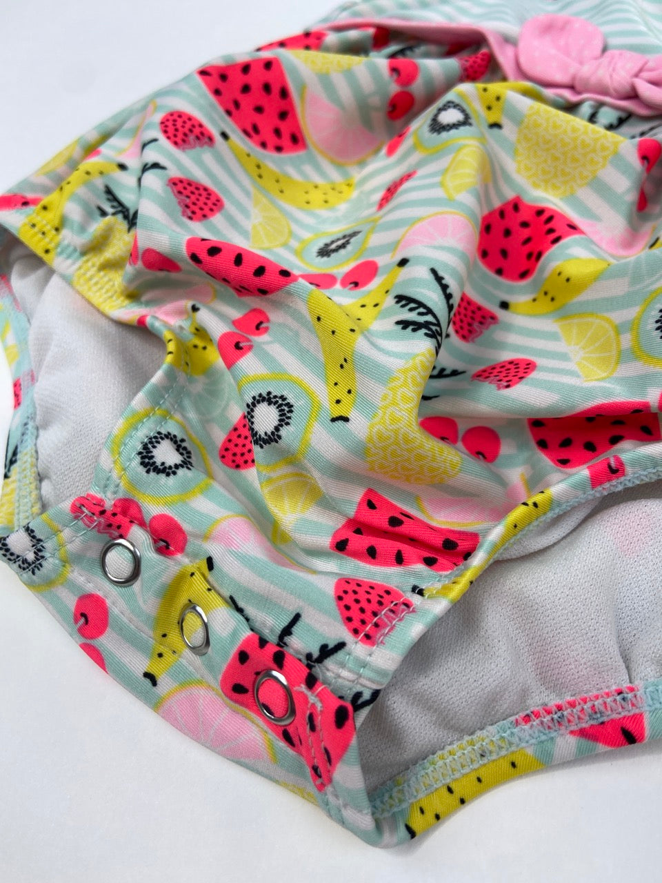 Fruitie One Piece Swimsuit with Snaps - 6/9 Months