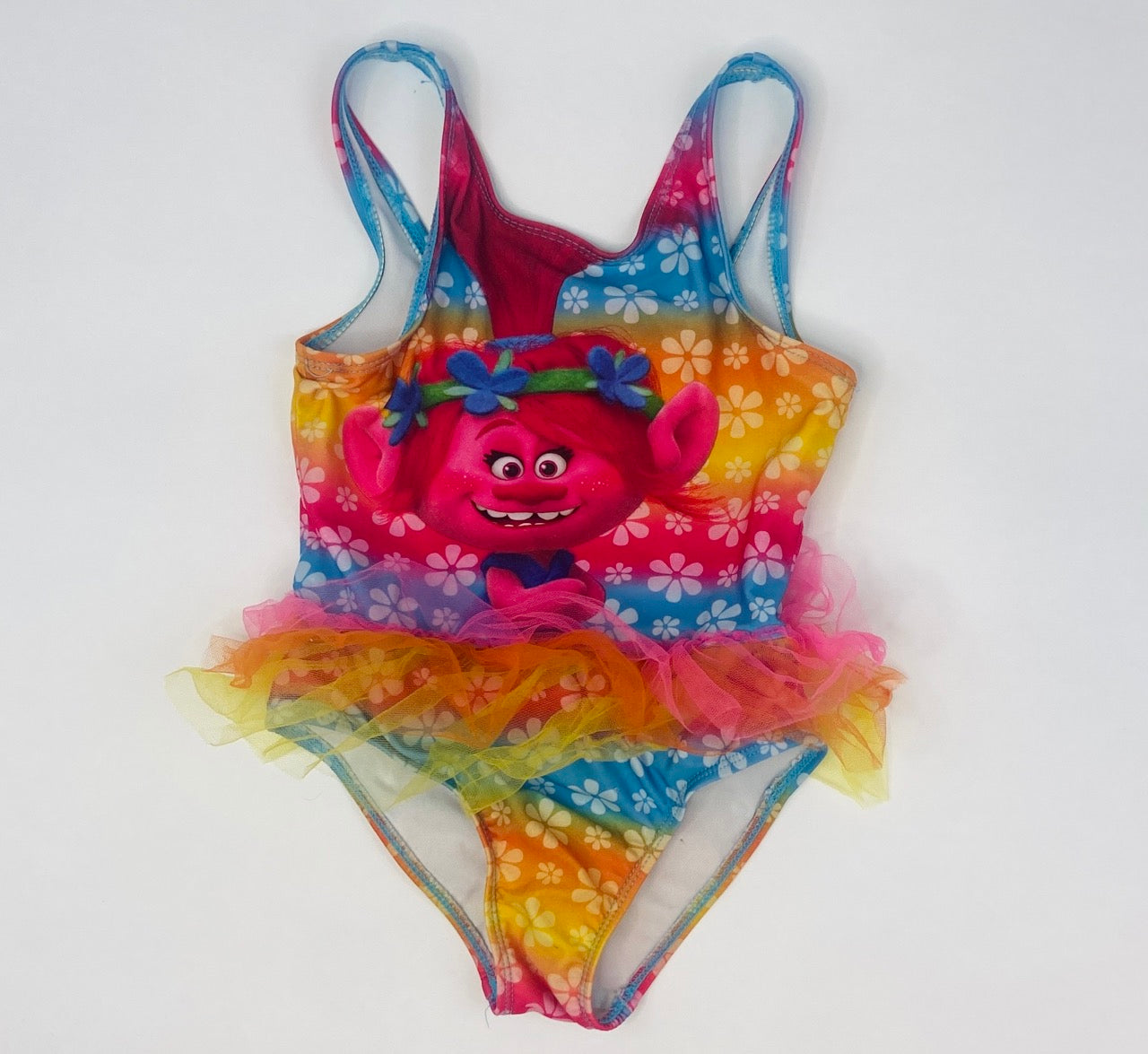 Trolls Poppy Tutu One Piece Swimsuit- 6
