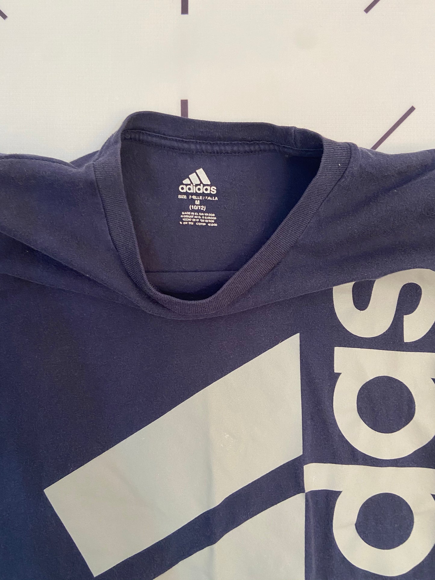 Navy T-shirt- Youth M (10-12)