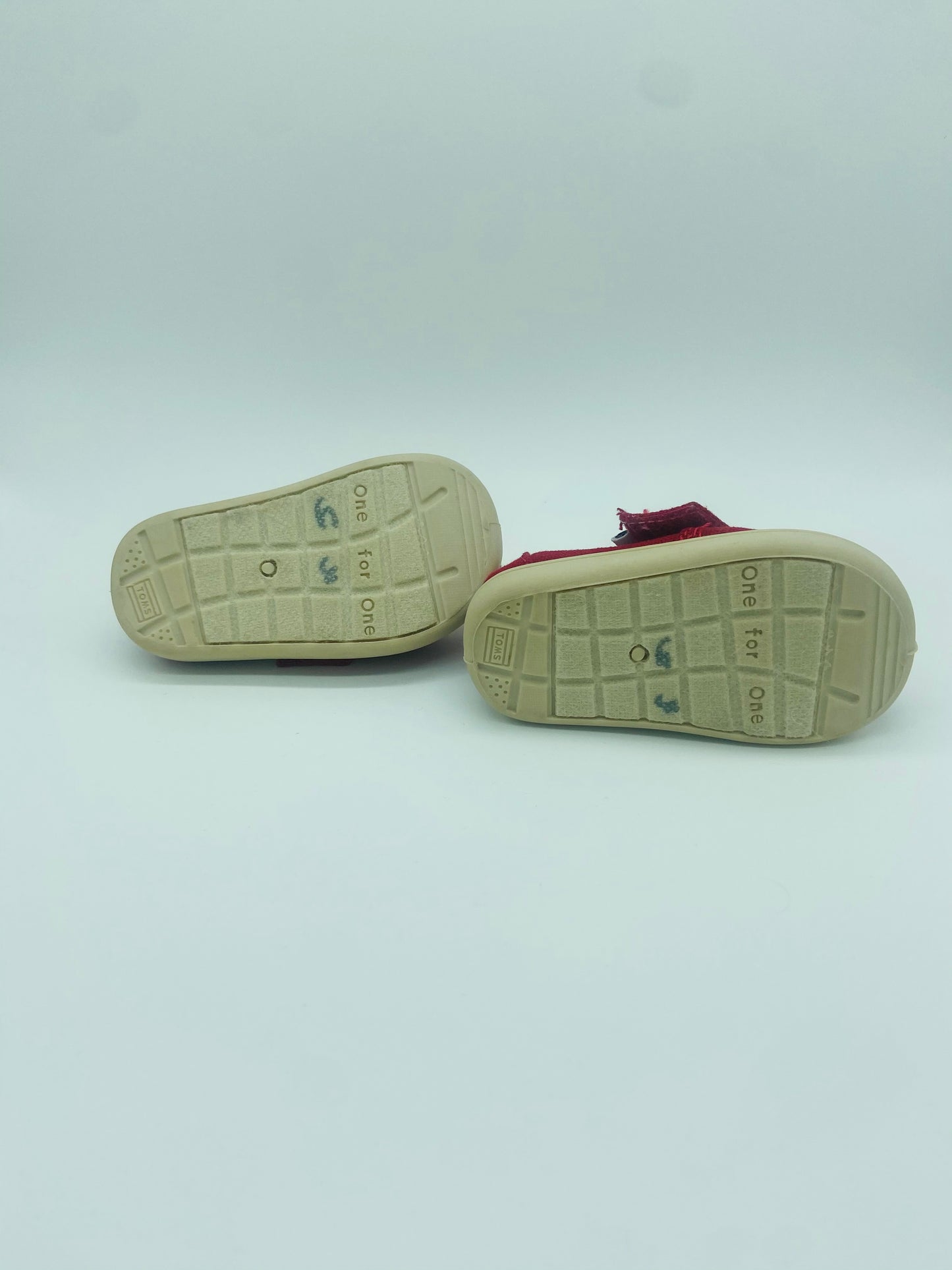 Red Canvas Crib Alpargata Tiny Classic Baby- 4T