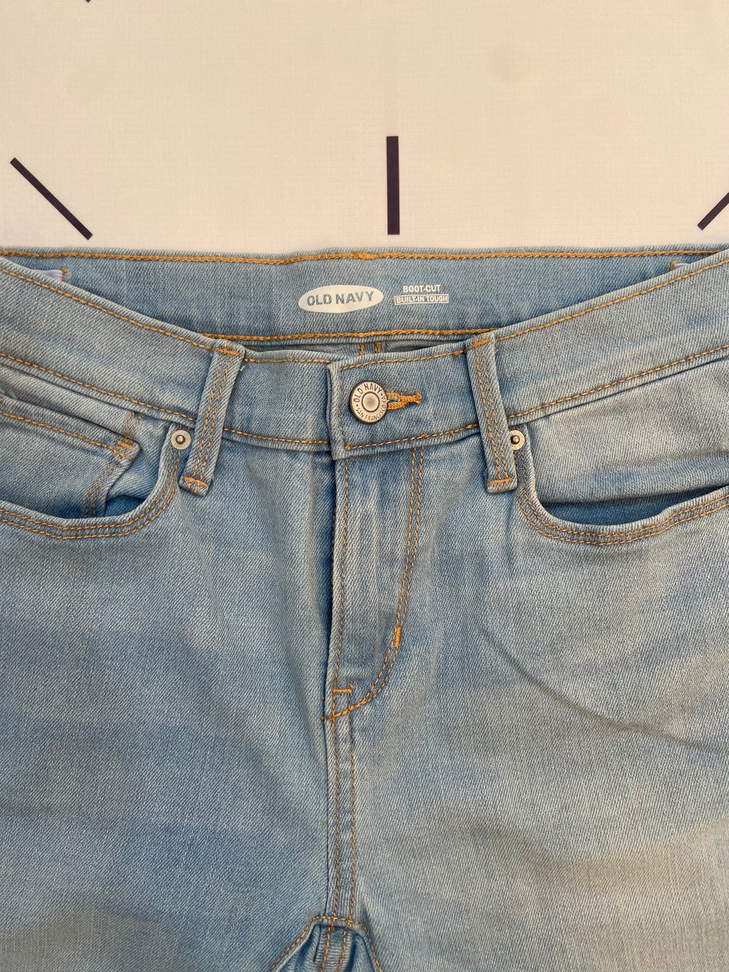 Light wash Boot-Cut Jeans- Youth L (14)