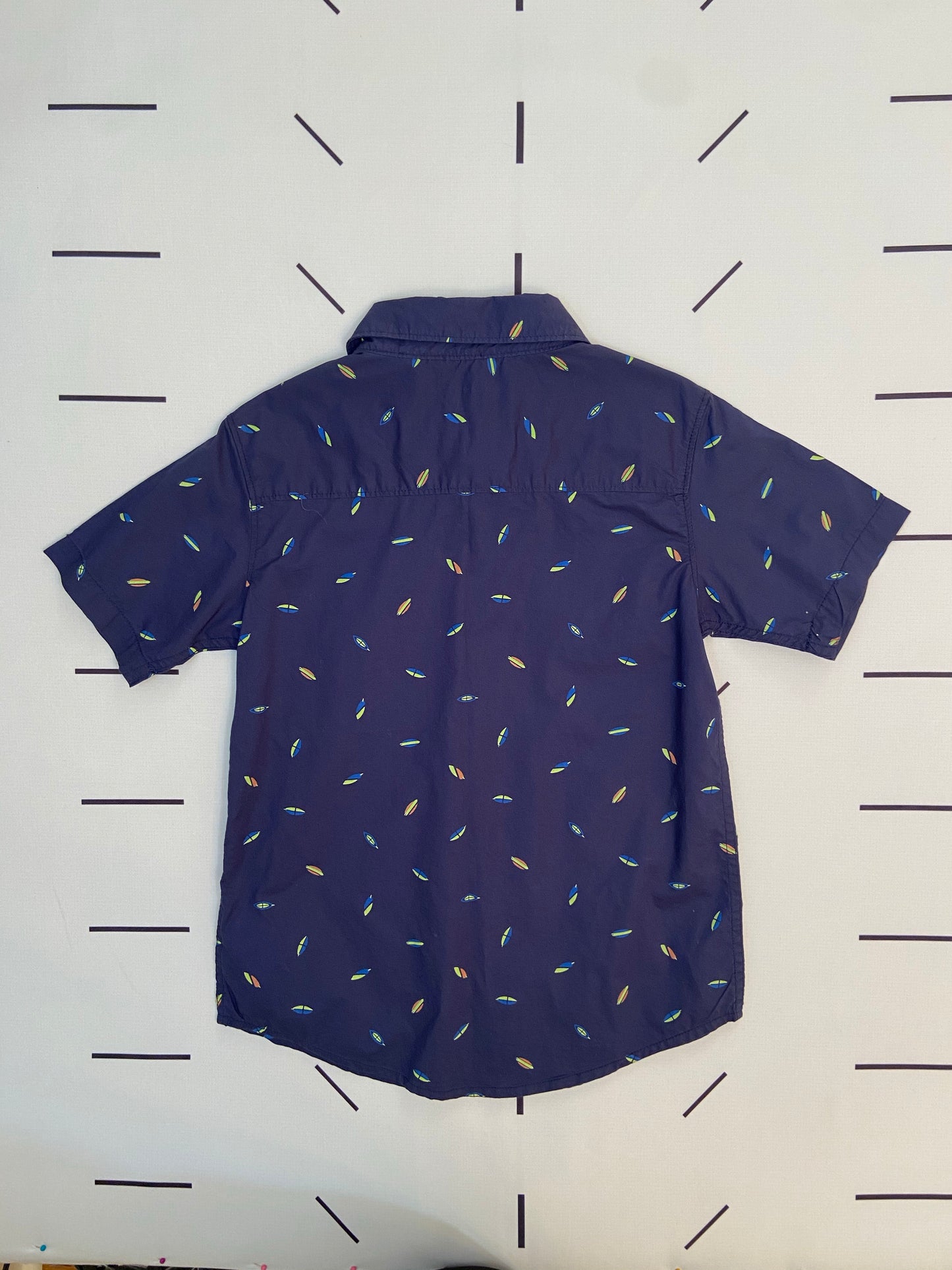 Feather Button up- Youth M (8)