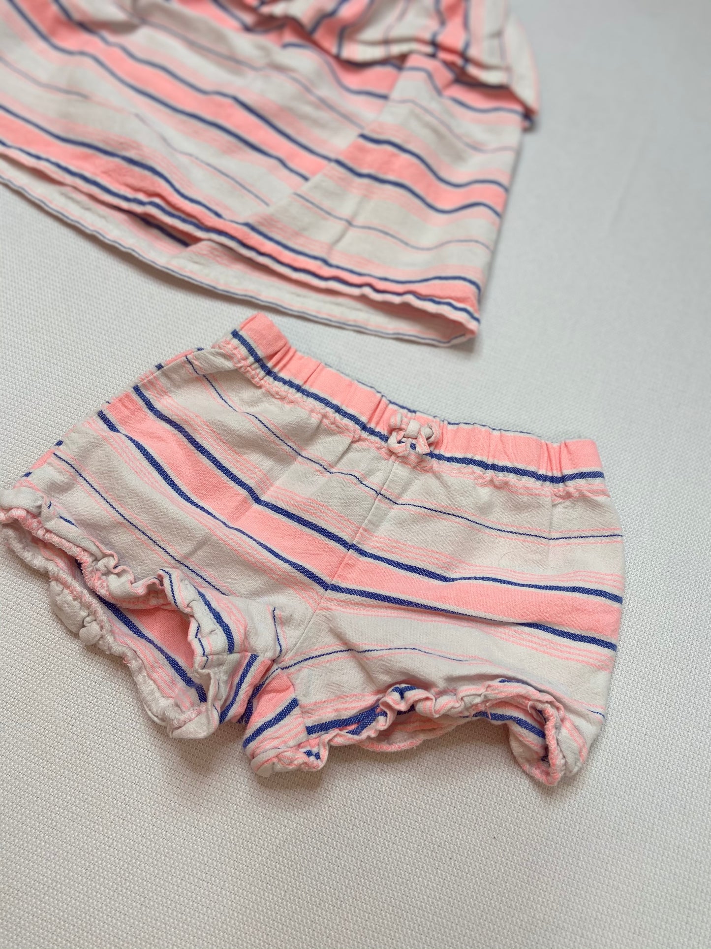 Summer Striped Tank Outfit- 5T