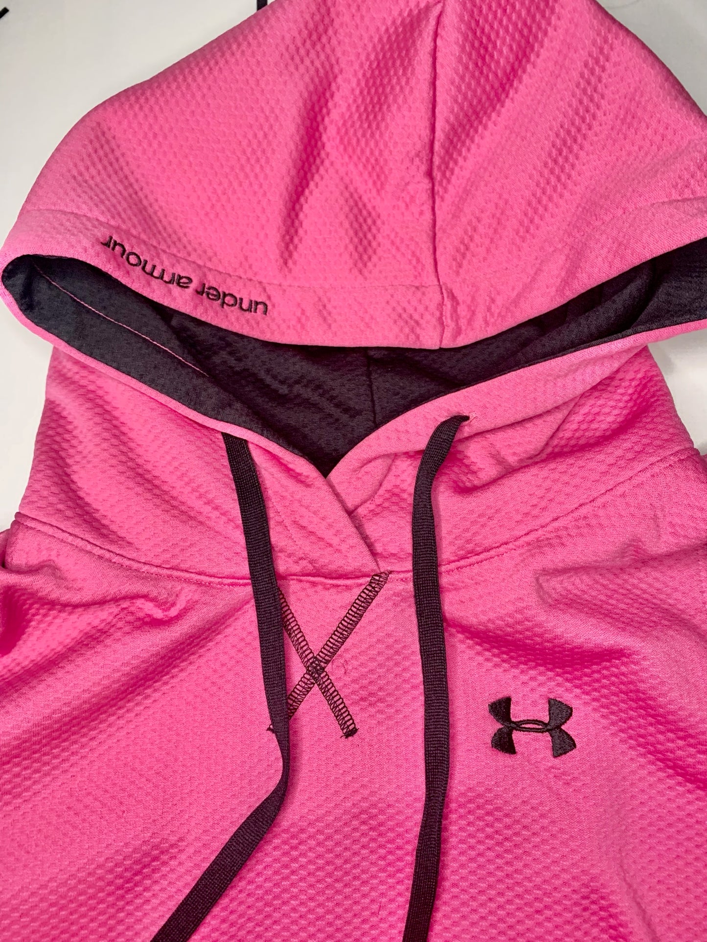 Hot Pink Under Armour Hoodie- S
