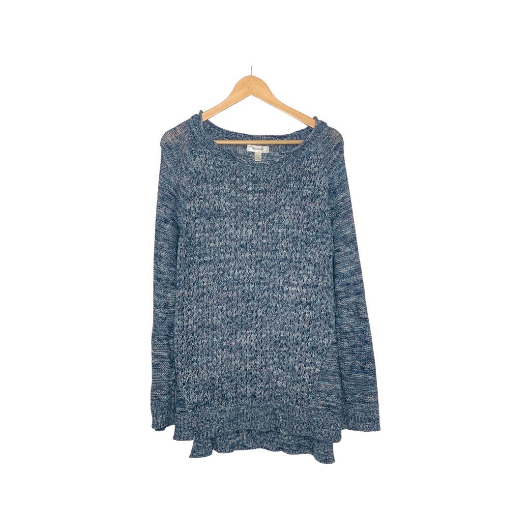 Dressbarn Knit Blue Sweater