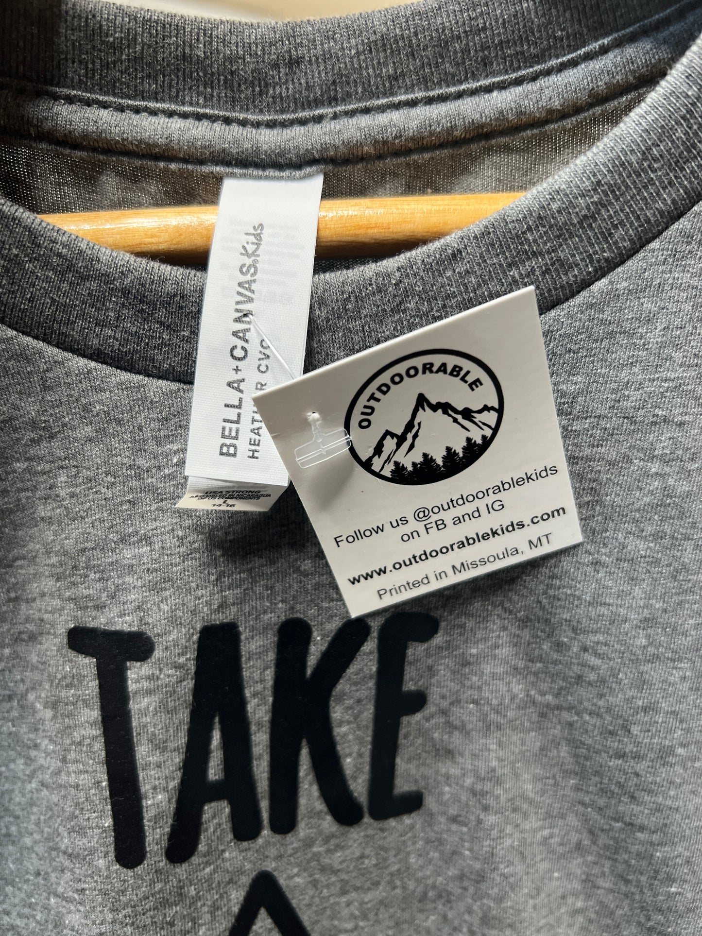 NWT "Take A Hike" Graphic Tee