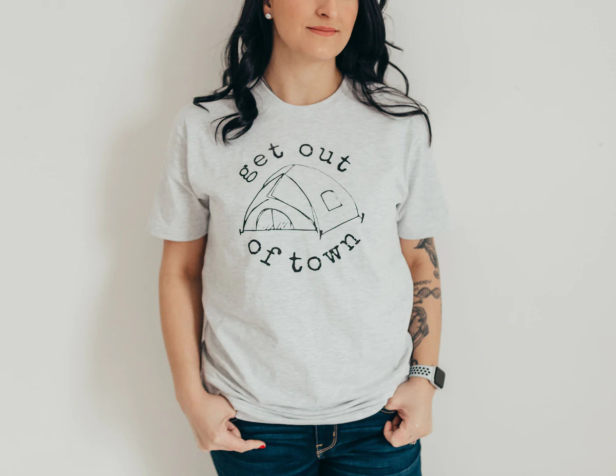 NWT "Get Out of Town" Graphic Tee