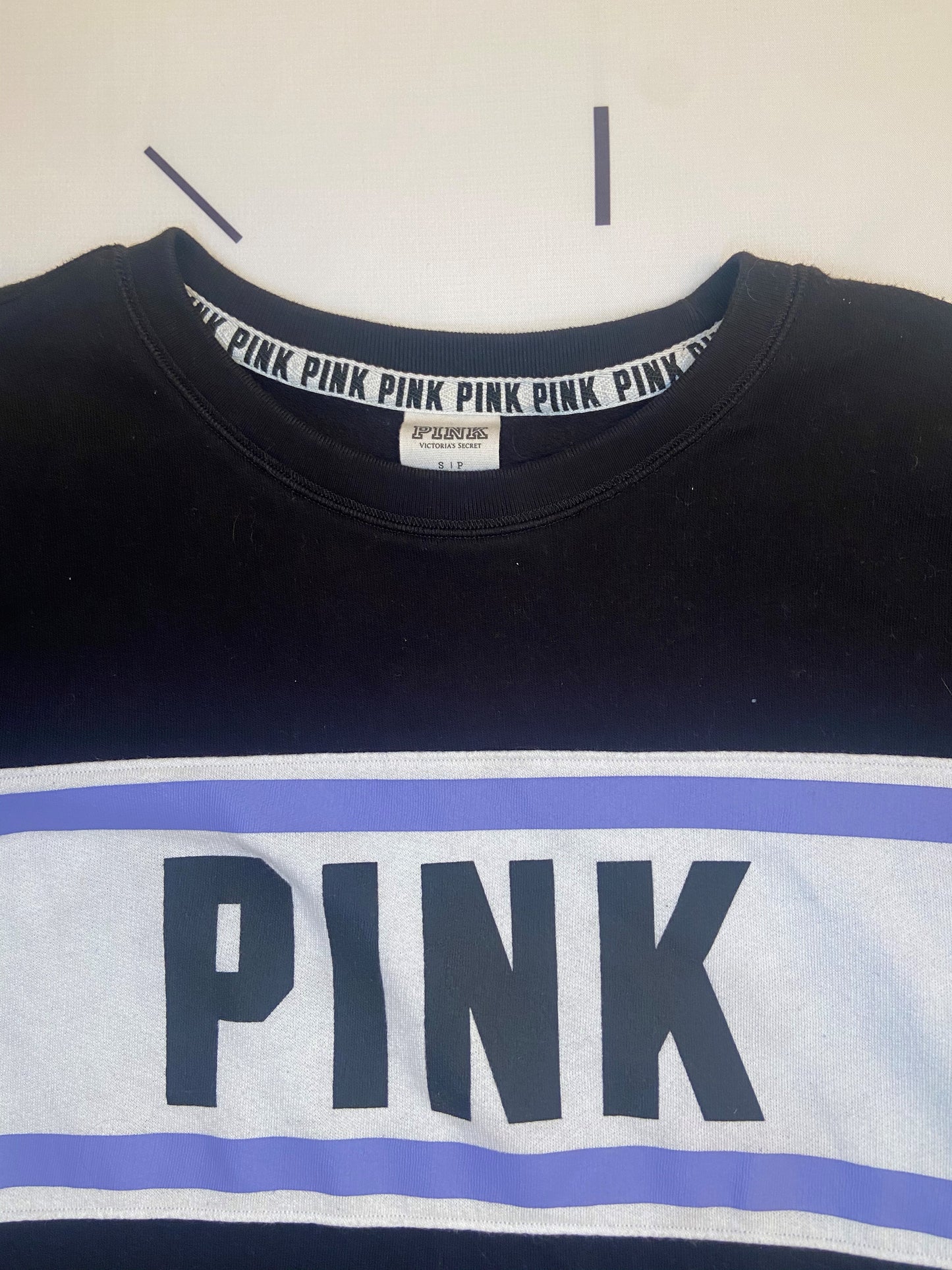 PINK Crewneck Sweatshirt - S