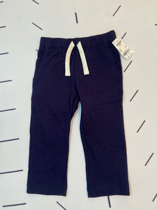Pull-On Navy Stretch Sweatpants - NWT - 3T