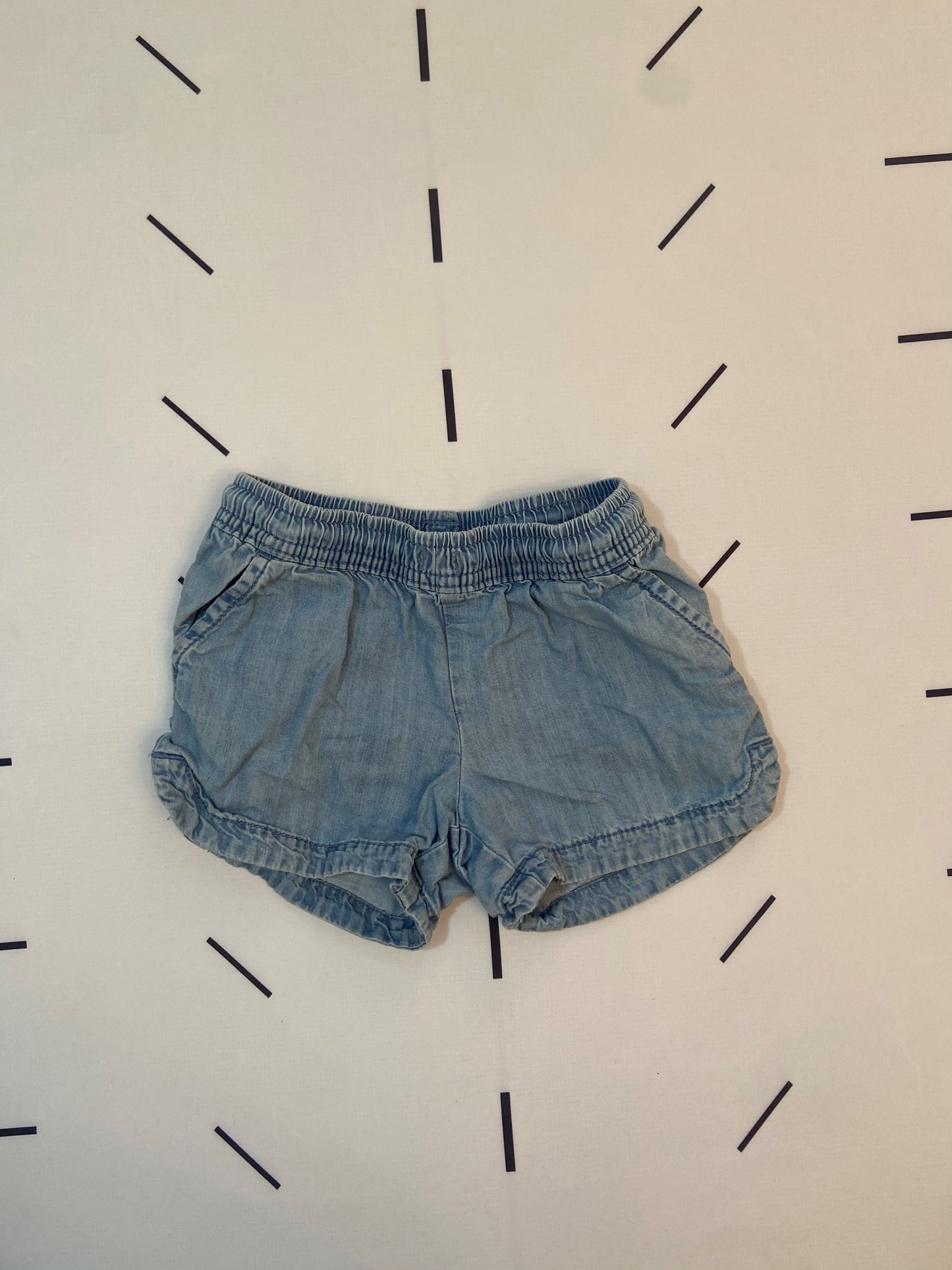 Pull-on Jean Shorts - 6Y