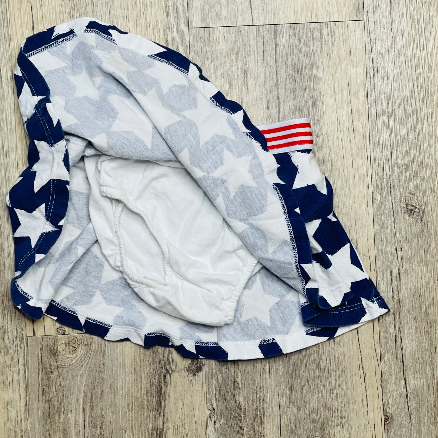 Stars and Stripes Skirt with Underwear - 18 Months
