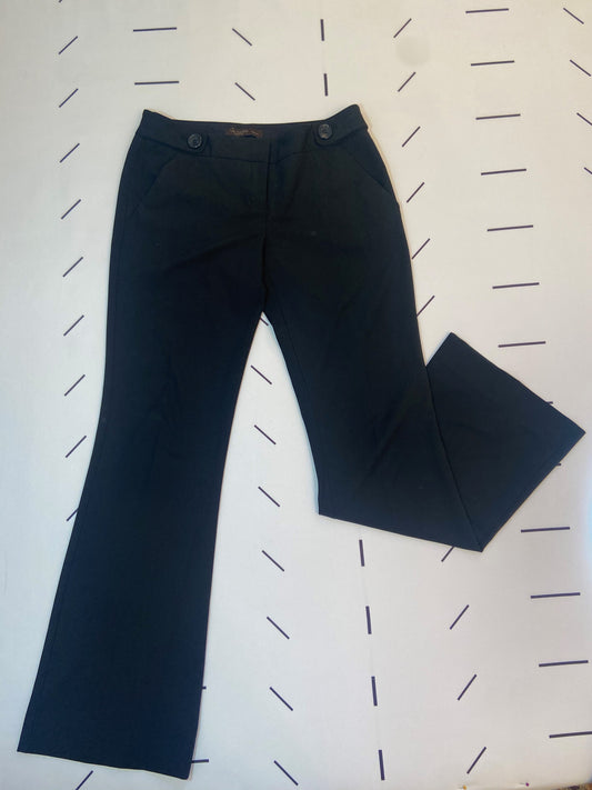 Black Boot Cut Dress Pants - S (4 Reg)