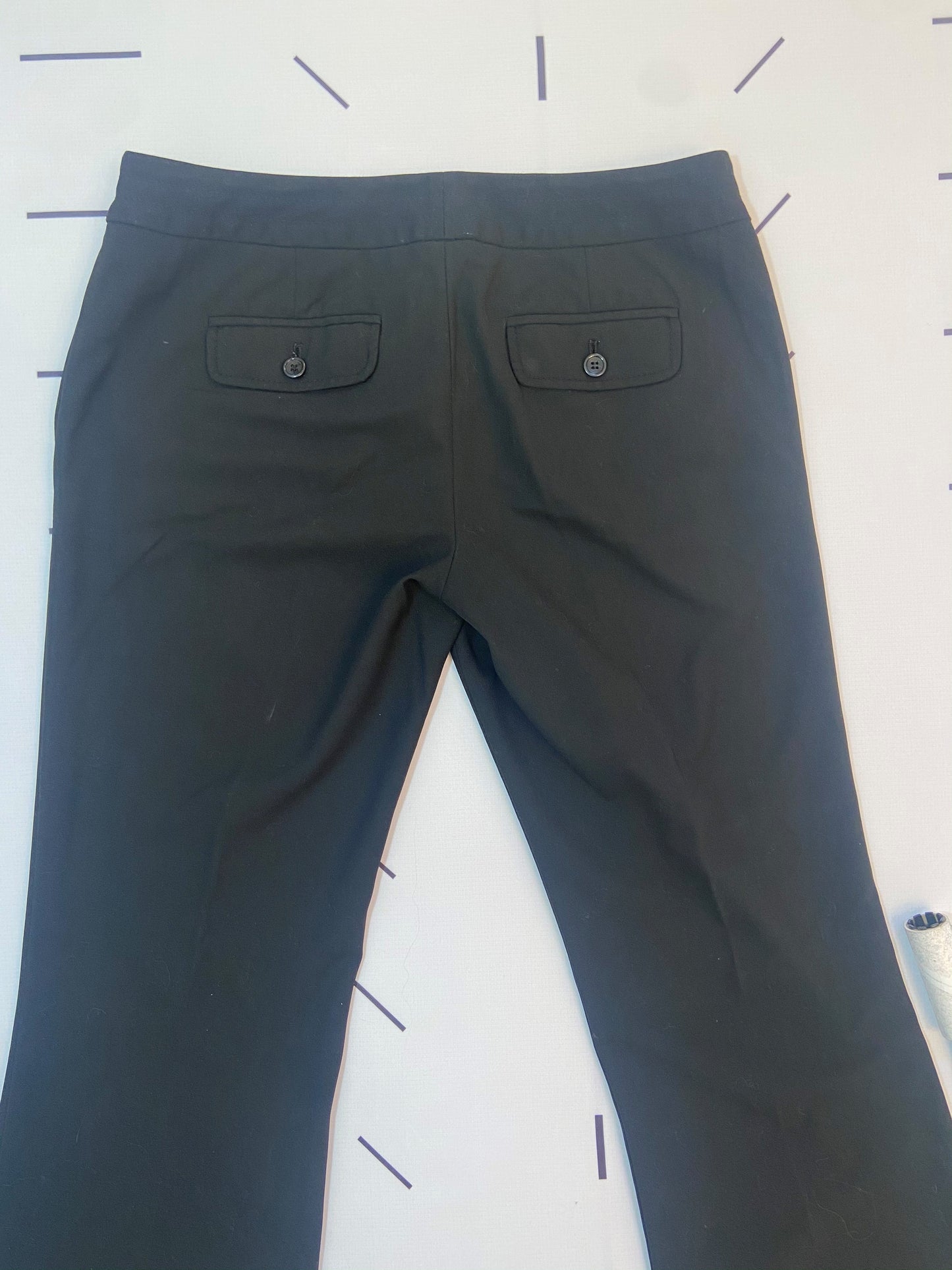 Black Boot Cut Dress Pants - S (4 Reg)