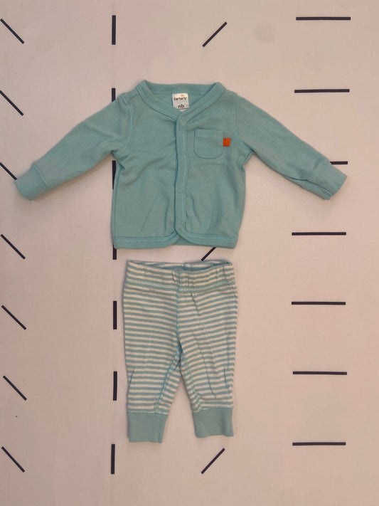 Long Sleeve Two Piece Outfit - Newborn