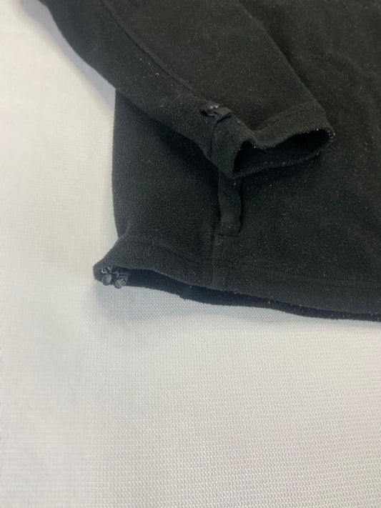 Black Zip Up North Face Jacket - XL