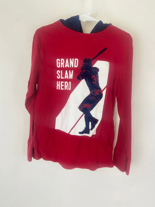 Grand Slam Hero Hooded Long Sleeve- Youth S (5/6)