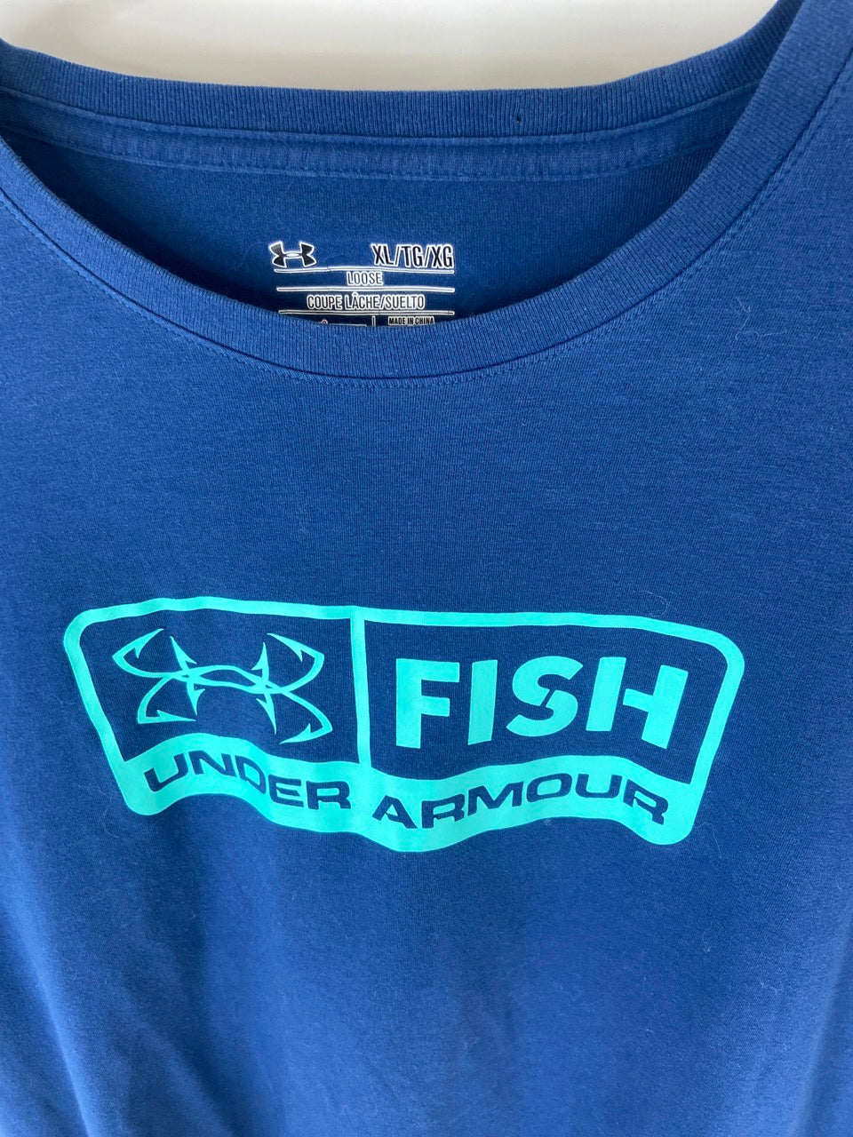 Fish Under Armour T-shirt- XL