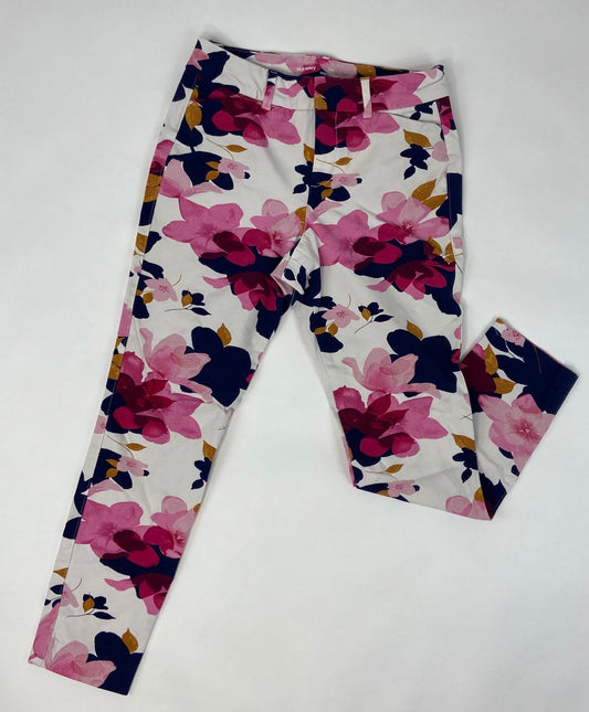 Pixie High-Rise Spring Floral Pants- S (2)