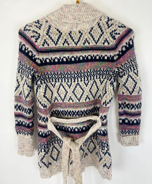 Aztec Sweater Cardigan- Youth M (7/8)