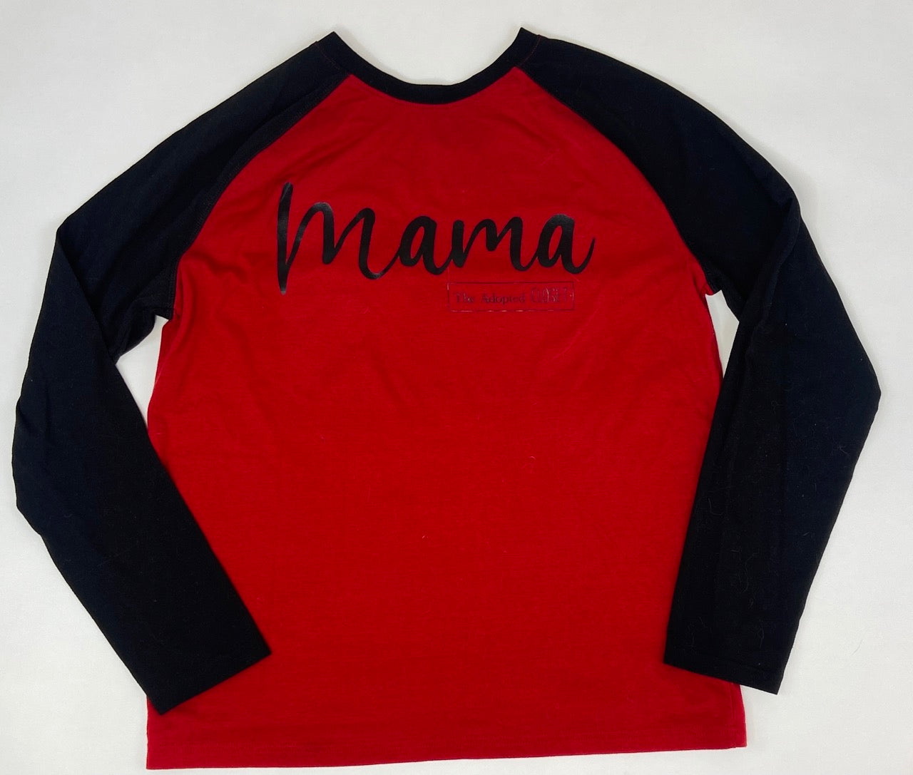 Red and Black MAMA Long Sleeve- M