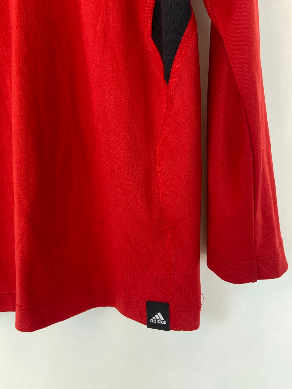 Adidas Red Long Sleeve- Youth S (7)