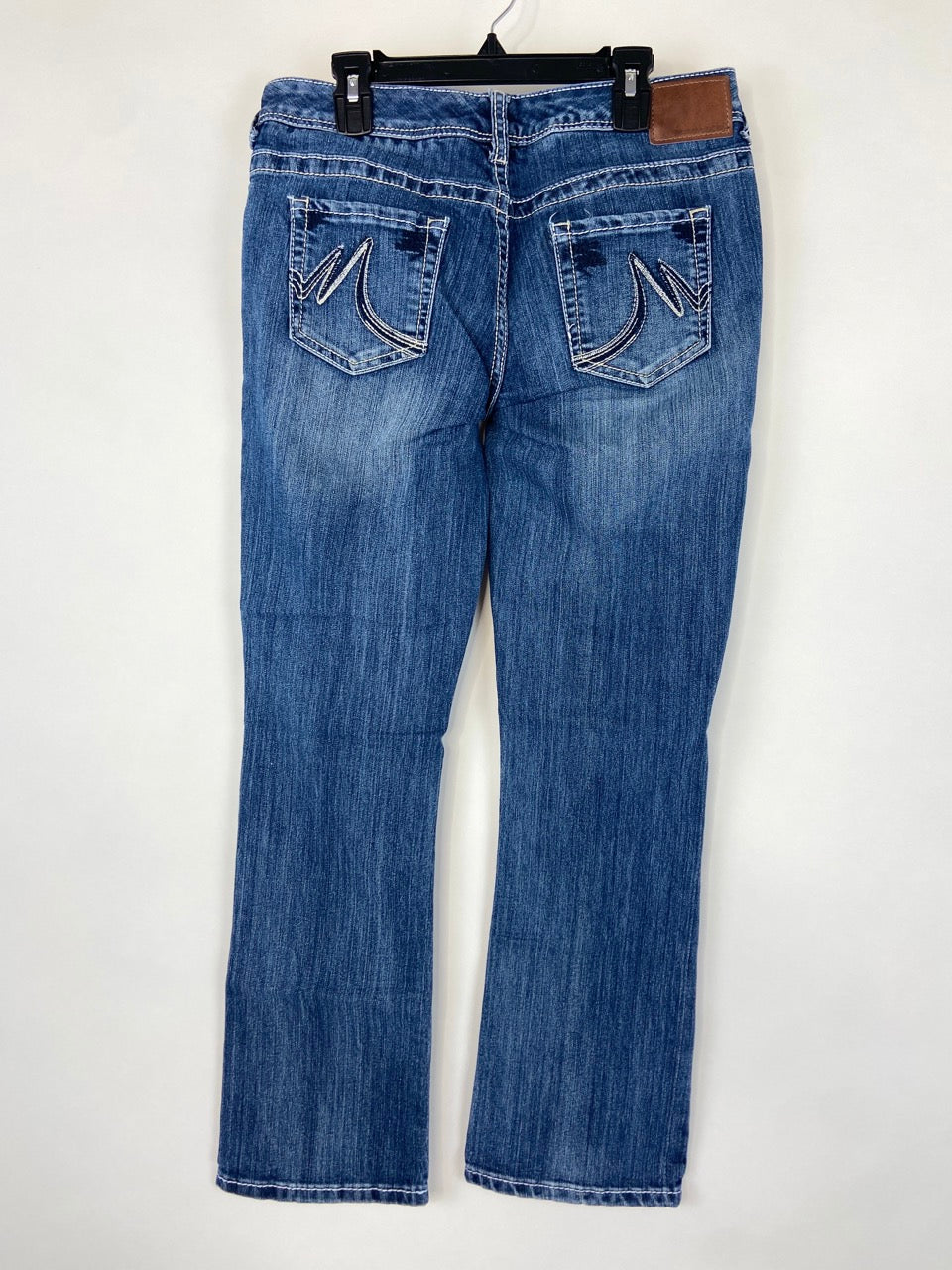 Maurices Medium Wash Wide Leg Jeans- 5/6 Short