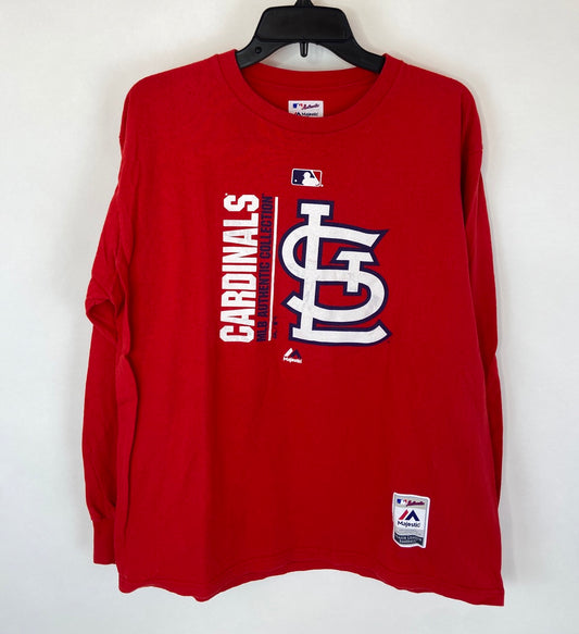 Genuine Merchandise, Tops, St Louis Cardinals Womens Razor Back Red Tank  Top