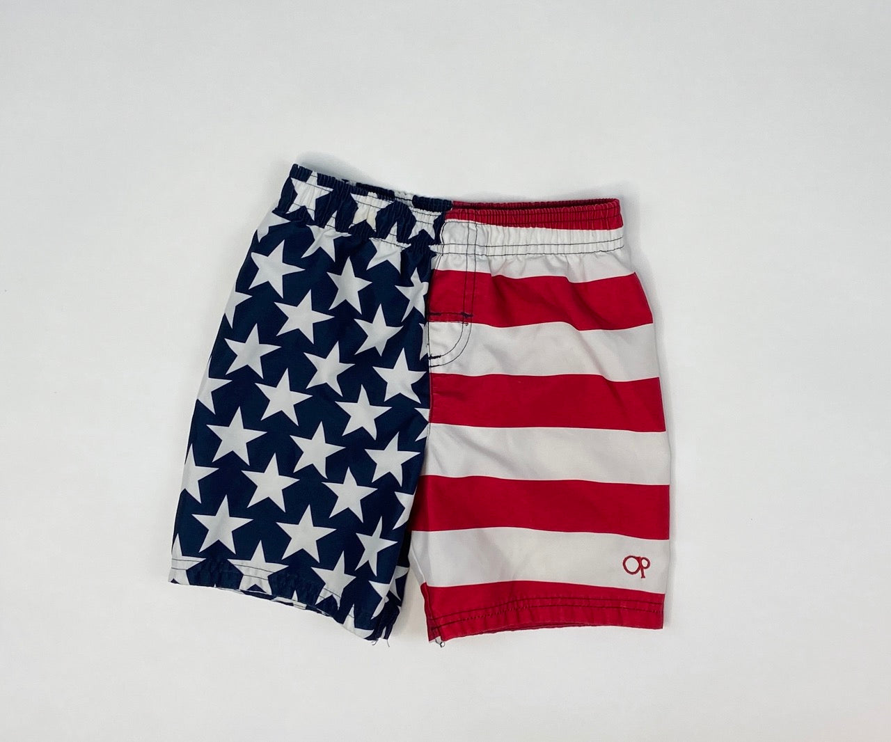 American Flag Swim Trunks- 24 month