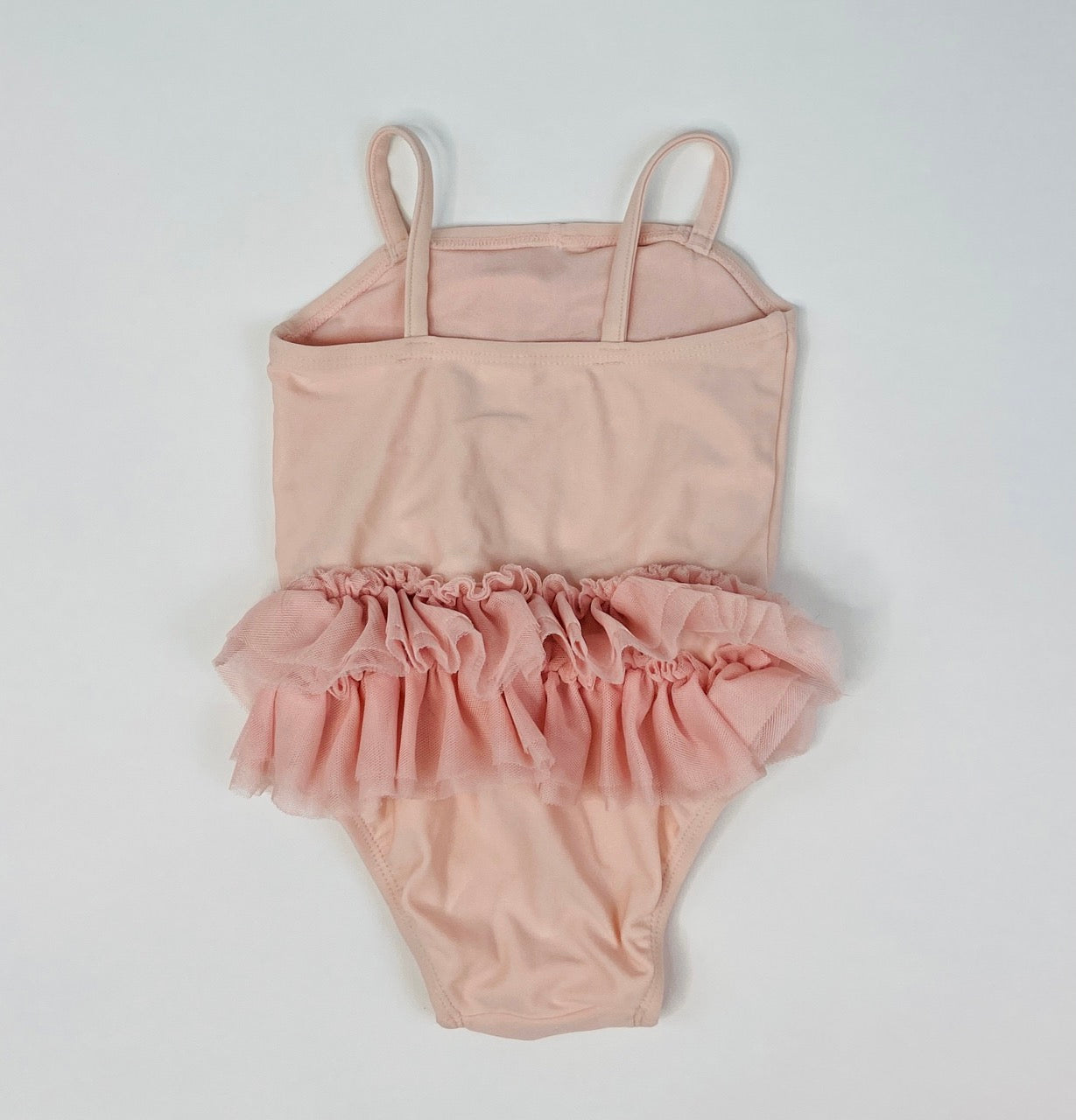 Pink Tutu One Piece Swimsuit- 6/12 Month