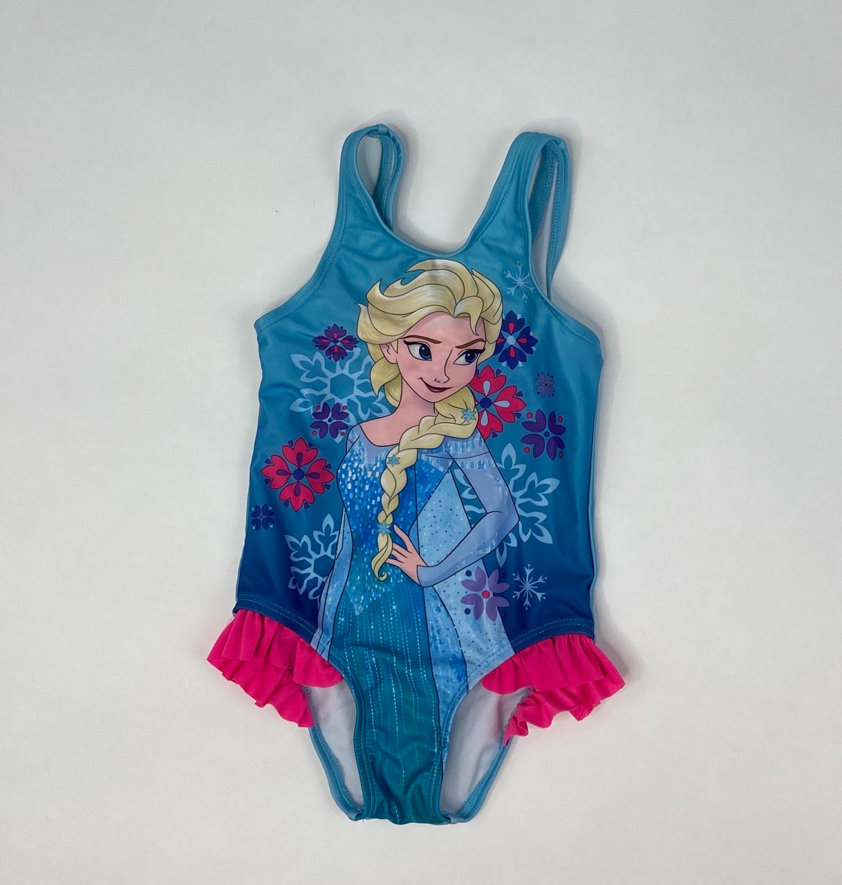 Disney Frozen One Piece Elsa Swimsuit- 2T