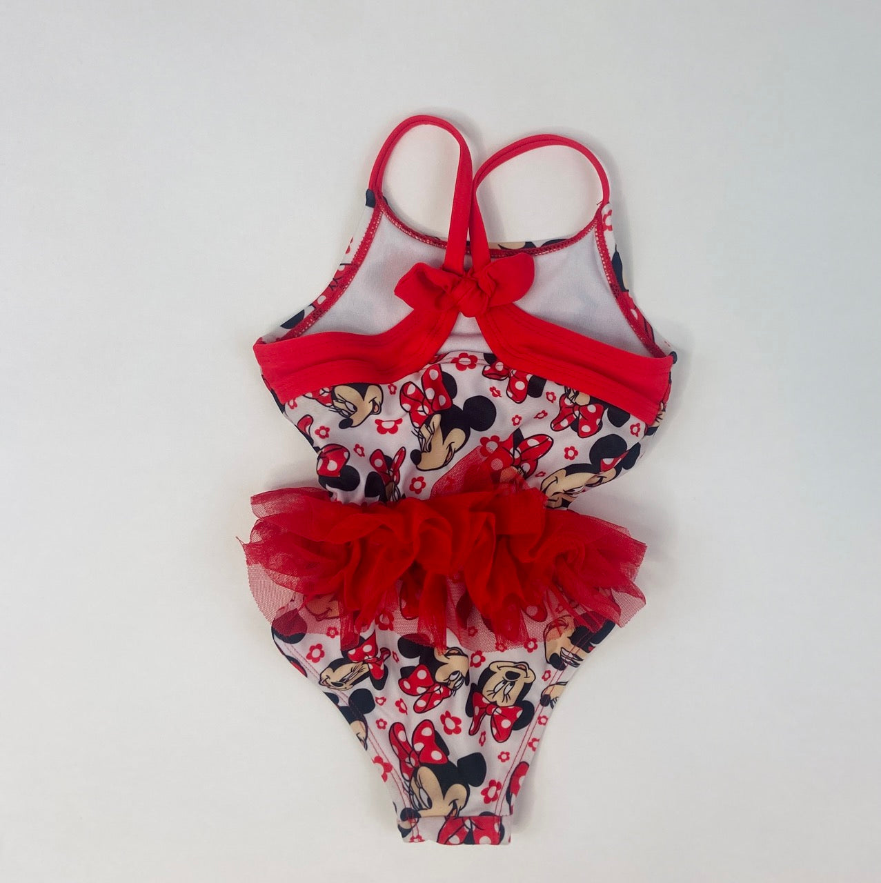 Minnie Mouse One Piece Tutu Swimsuit- 18 Months