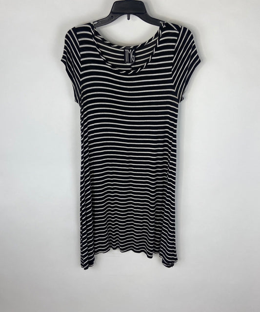 Black & White Striped Dress - M