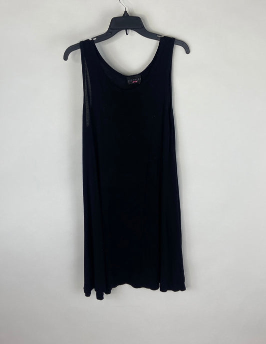 Black Sleeveless Swimsuit Cover-Up  - S/M