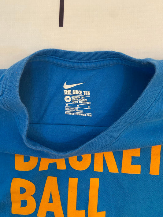 "Basketball Never Stops" Tee- Youth M