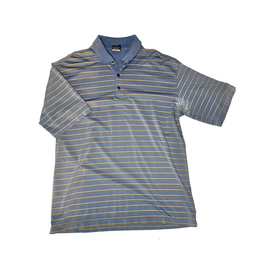 Light Blue Dri-Fit UV Golf Shirt- L